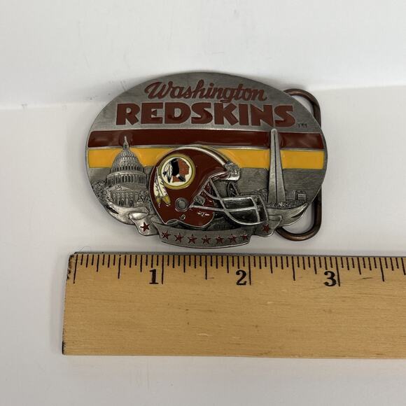 Vtg Washington Redskins Commanders 1993 Team NFL Siskiyou Belt Buckle Limited Ed - Picture 5 of 7